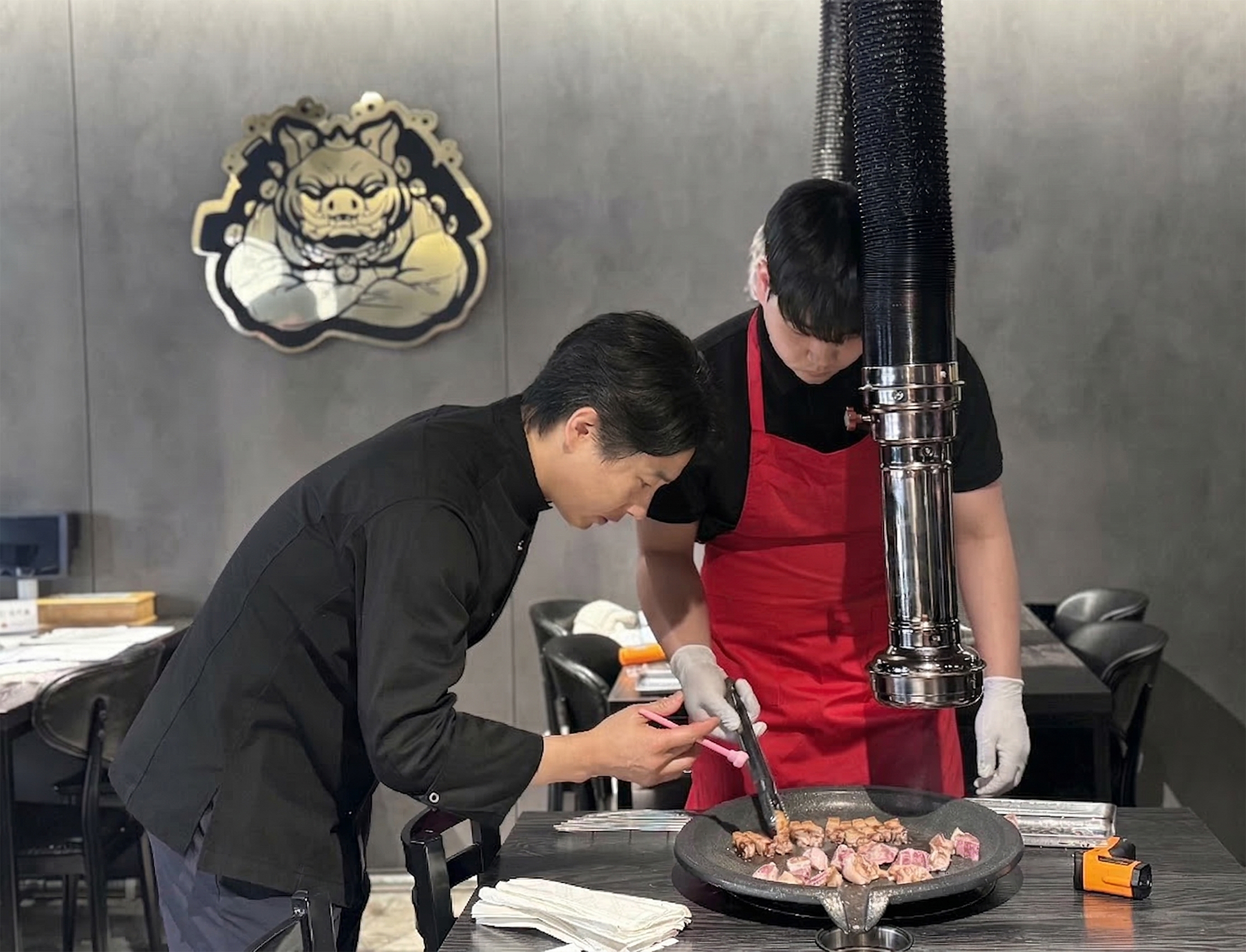 선진, 제14회 ‘그릴링마이스터’ 자격시험 성료… 외식 파트너사 ‘돈’ 전 직원 응시